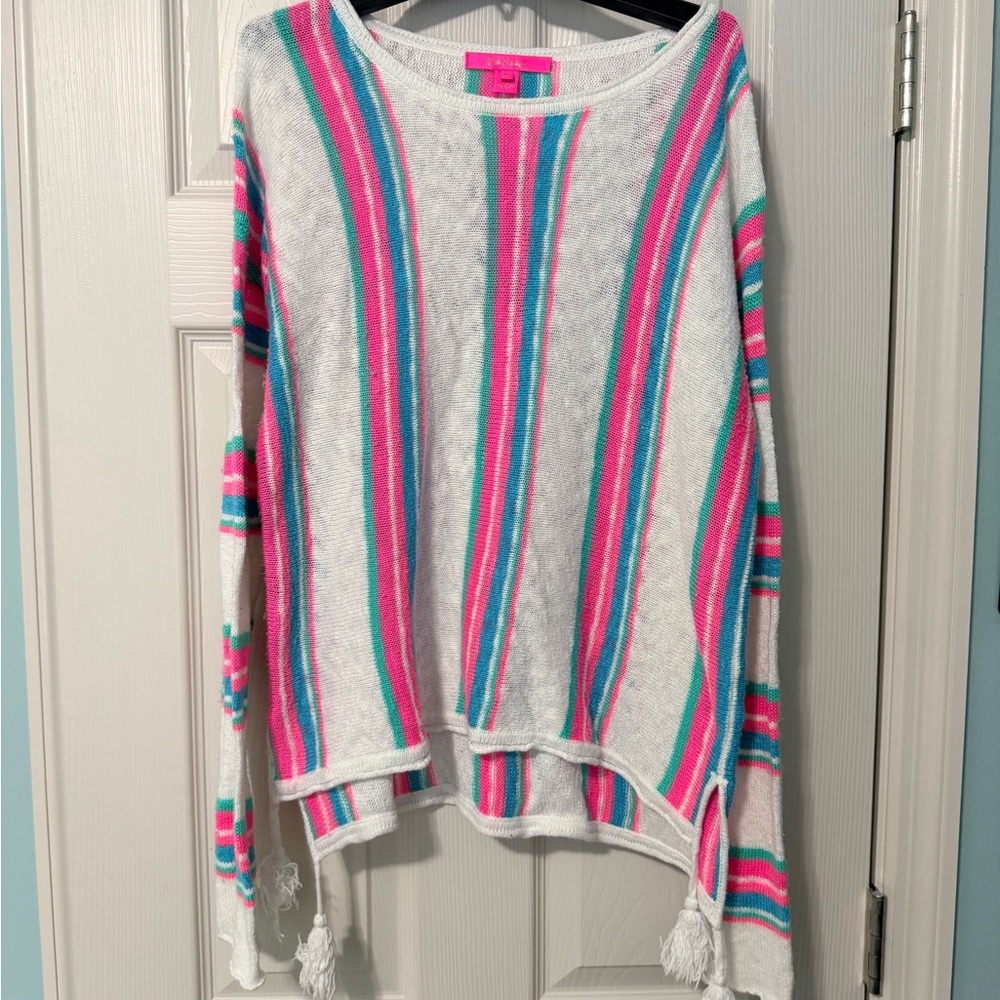 Lilly Pulitzer Colorful Striped Women's Sweater